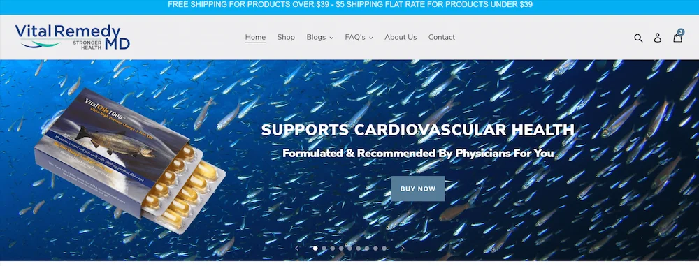 Vital Remedy Fish Oils