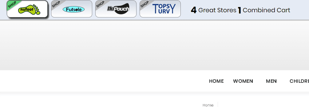 nufoot magento multi-vendor screenshot