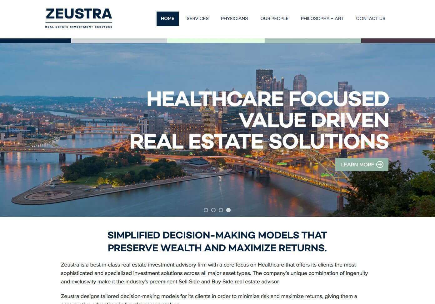 Zeustra Website