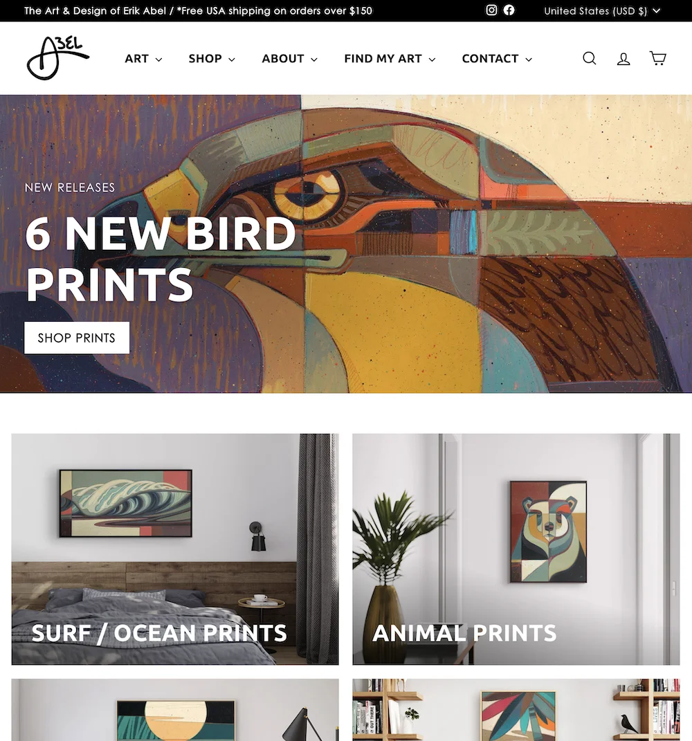 able arts homepage