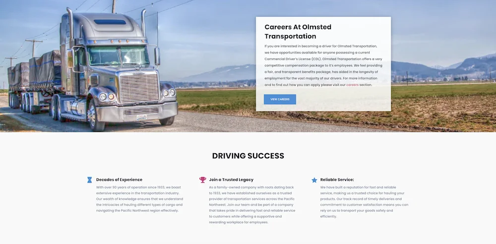 olmsted transportation homepage