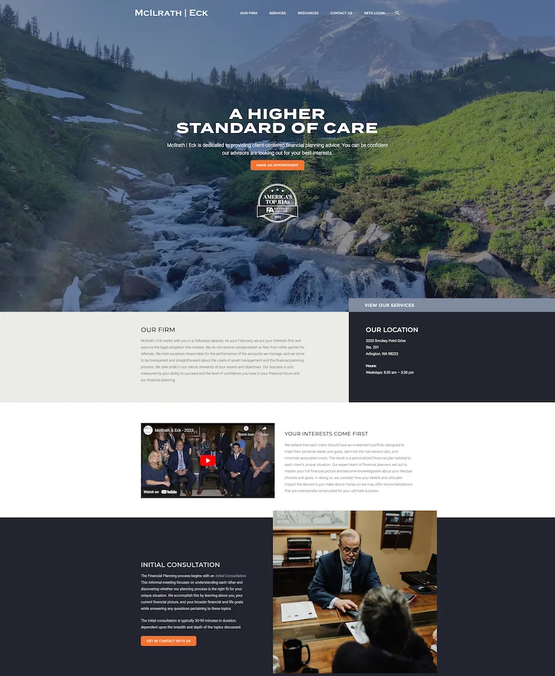 mcilrath & eck homepage