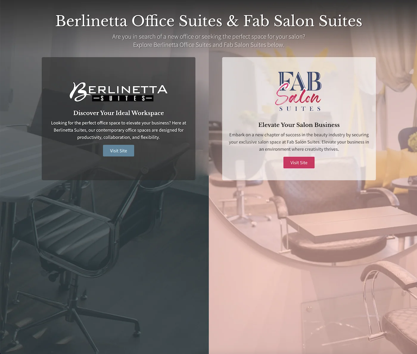 berlinetta and fab homepage