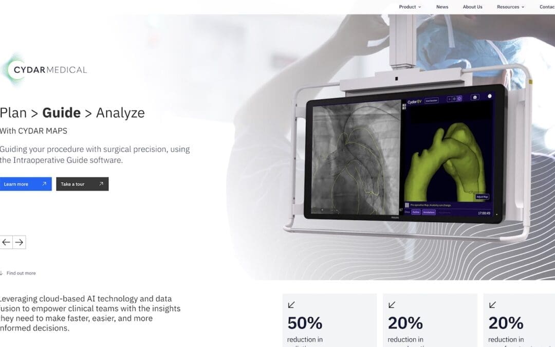 Cydar Medical: A Cutting-Edge Company That Needed a Website to Match