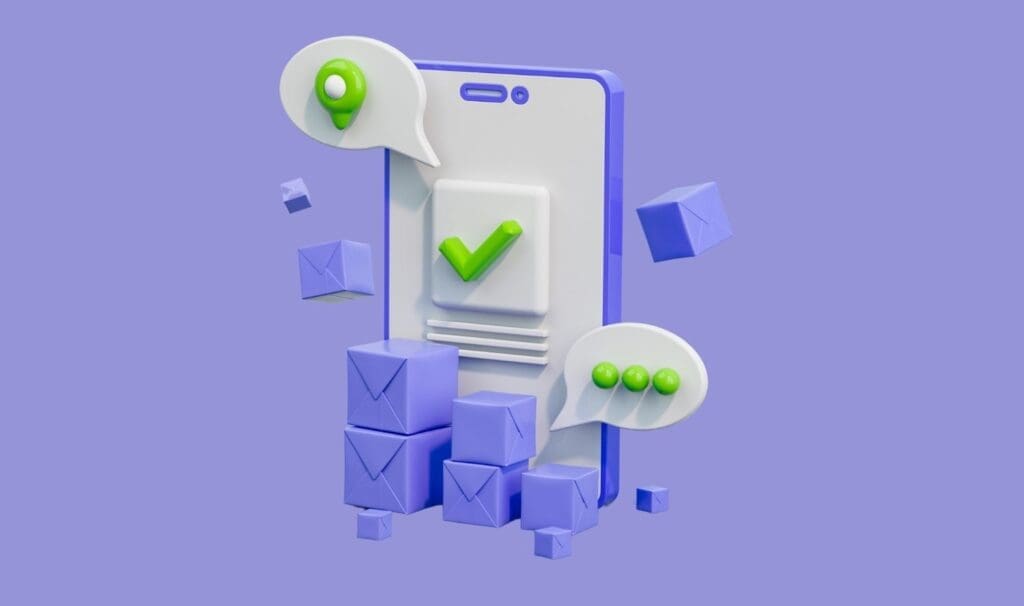 phone with inventory icons