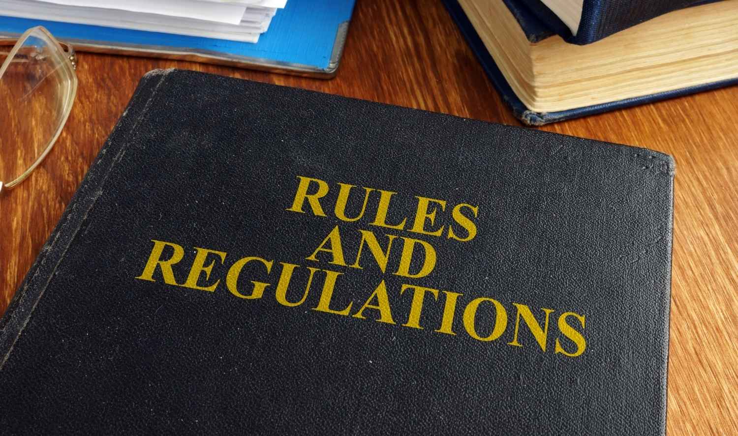 rules & regulations book